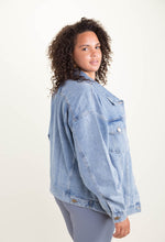Load image into Gallery viewer, Plus Size 90&#39;s Oversized Denim Jacket

