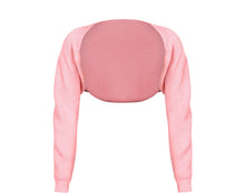 Load image into Gallery viewer, Be mine knitt bolero (pink)
