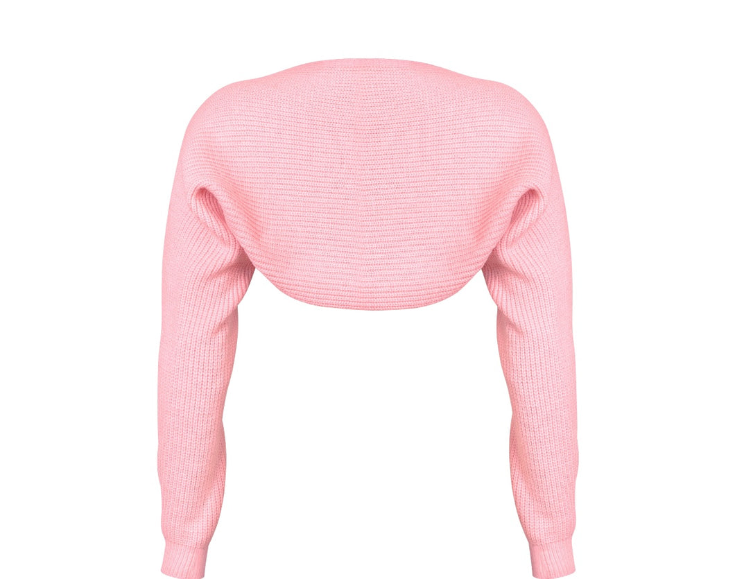 Be mine knitt bolero (pink)