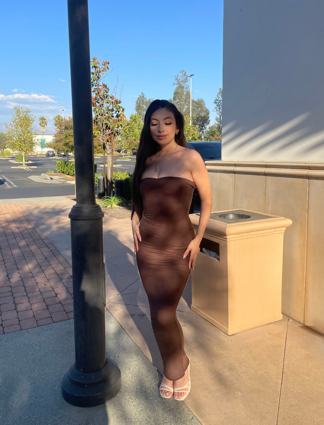 Chocolate Maxi Dress